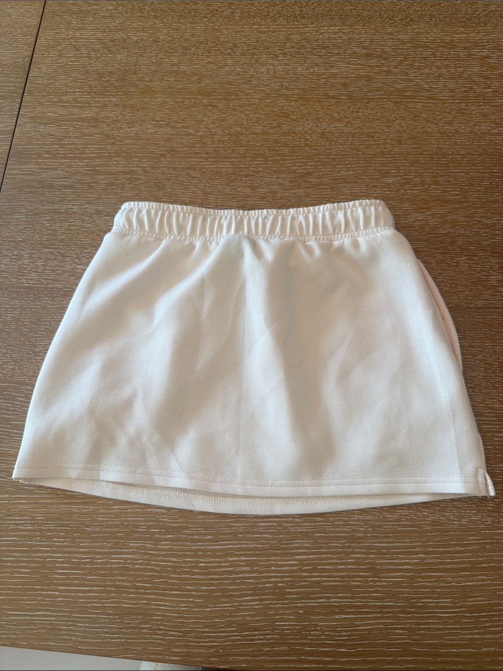 PacSun Cream Drawstring Mini Skirt - Picture 3 of 3